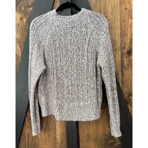 Lucky Brand Chunky Open Knit Soft Feminine Sweater Size M